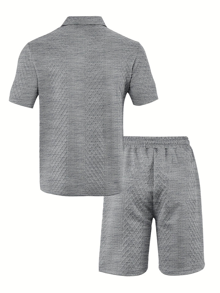 Fleur De Luxe - Ensemble Polo & Short Homme