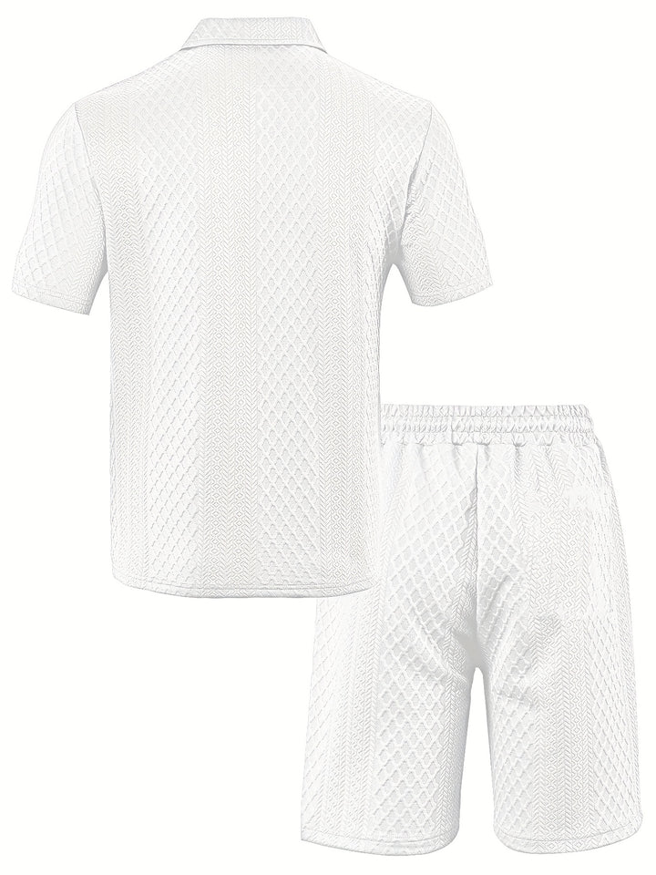 Fleur De Luxe - Ensemble Polo & Short Homme