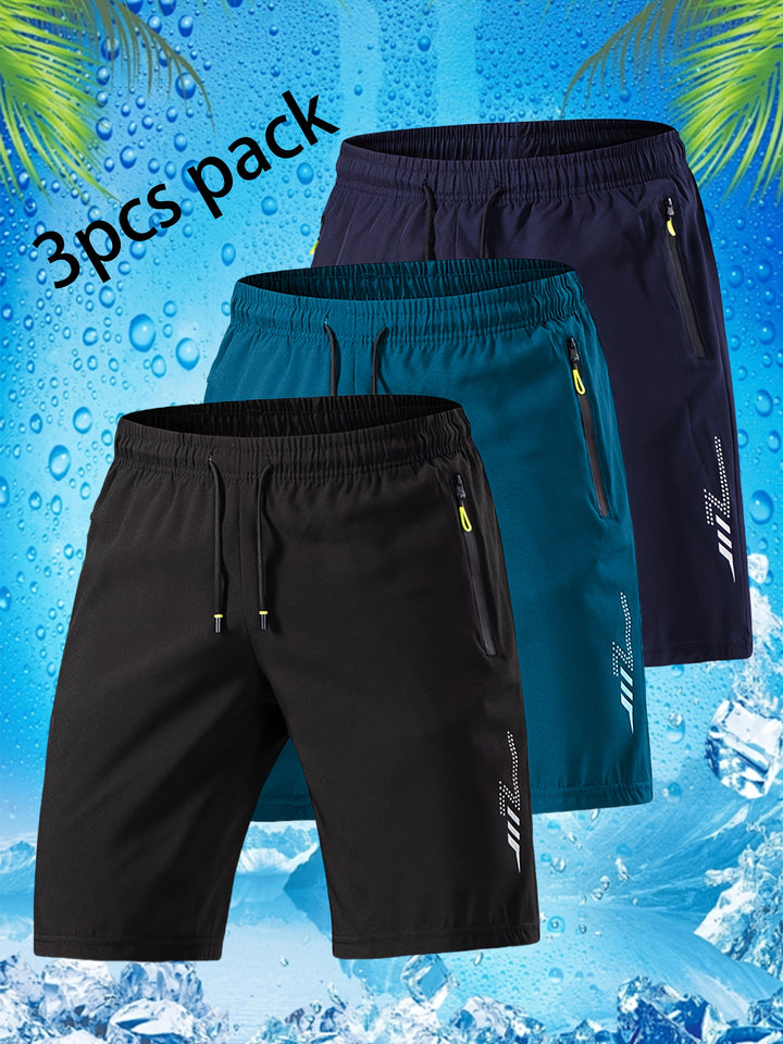 Fleur De Luxe - Pack de 3 Shorts Sport Homme