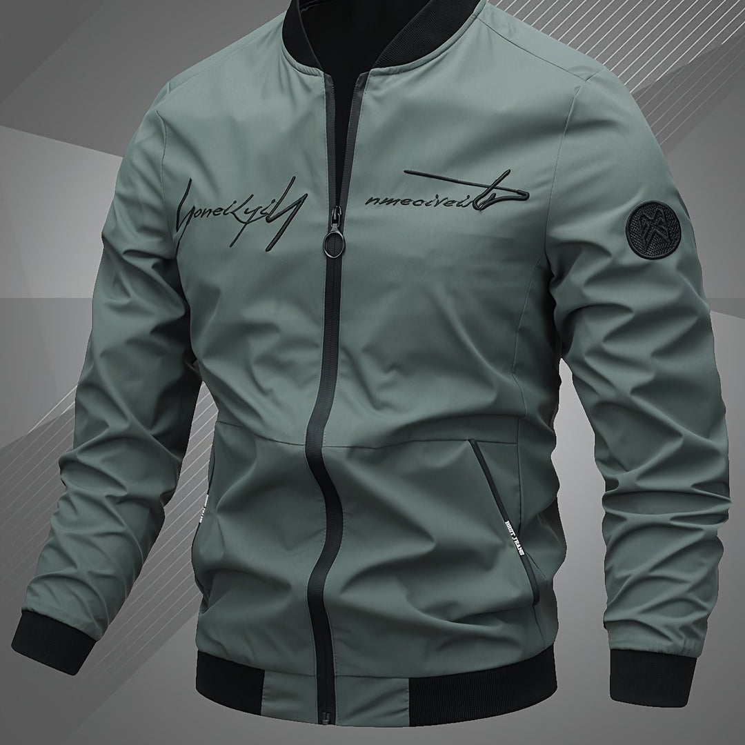 Fleur De Luxe - Veste Streetwear Zippée Homme