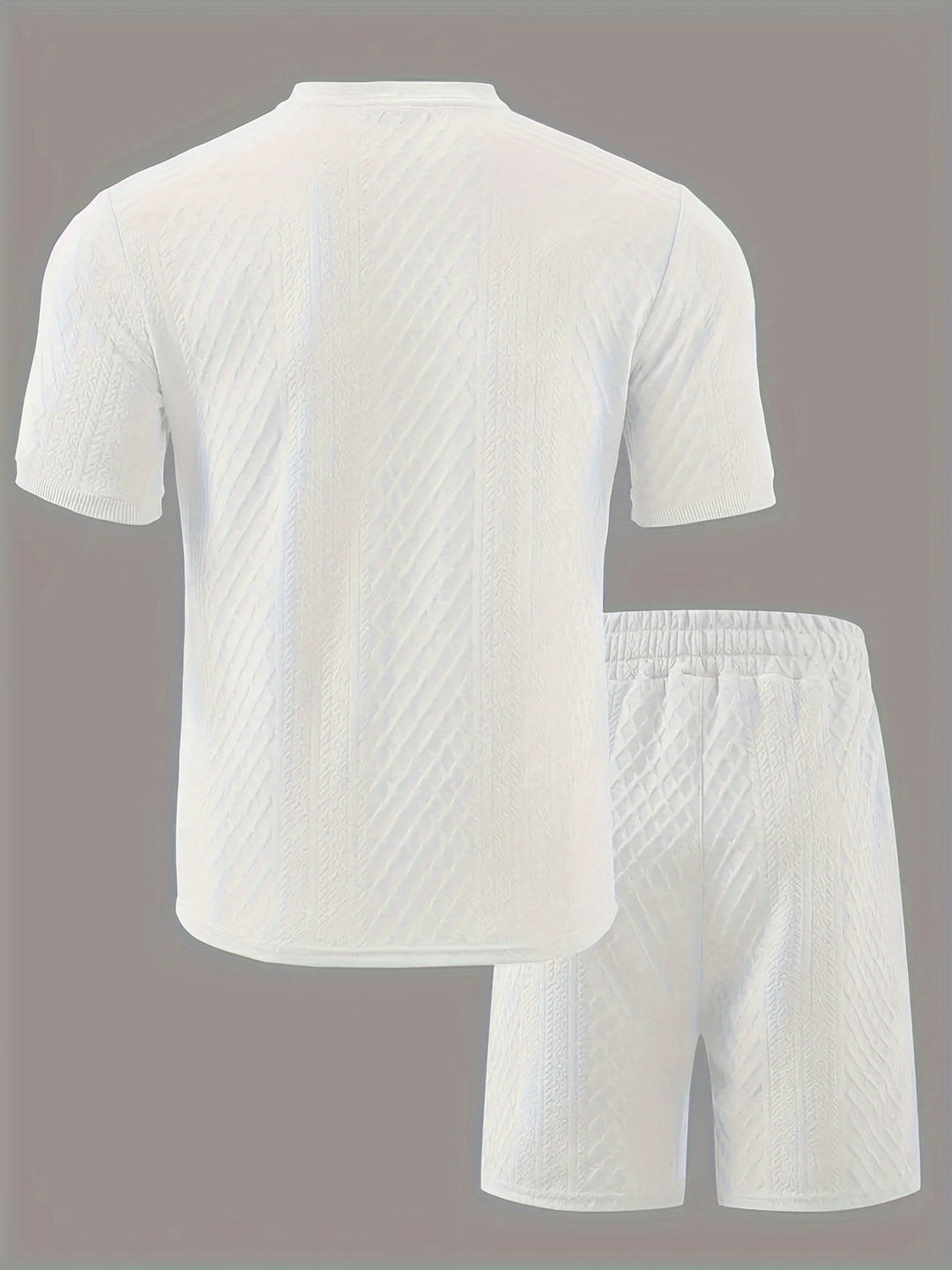 Fleur De Luxe - Ensemble Homme à Motif Texturé