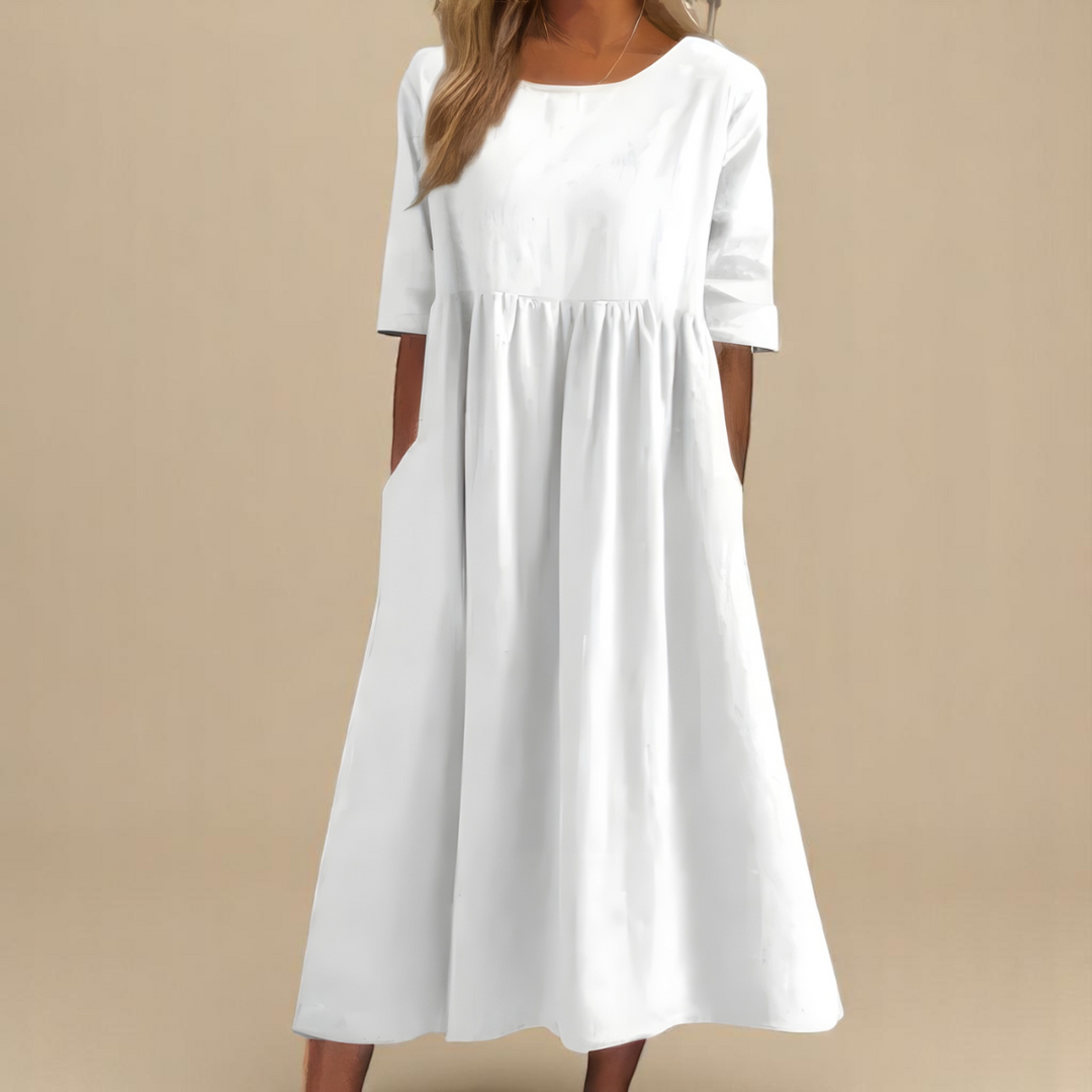 Fleur De Luxe - Robe Ample Mi-Longue