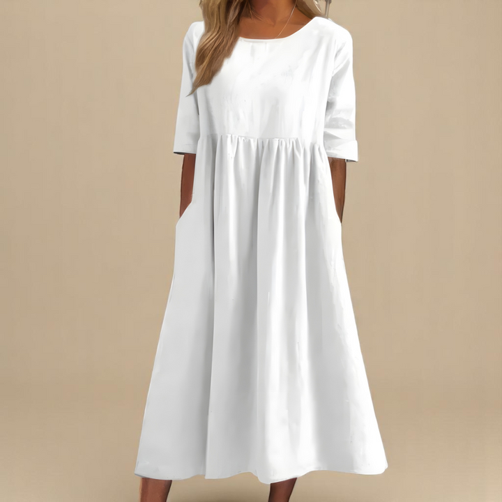 Fleur De Luxe - Robe Ample Mi-Longue