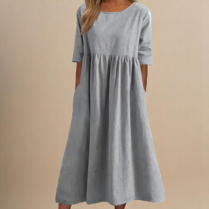 Fleur De Luxe - Robe Ample Mi-Longue
