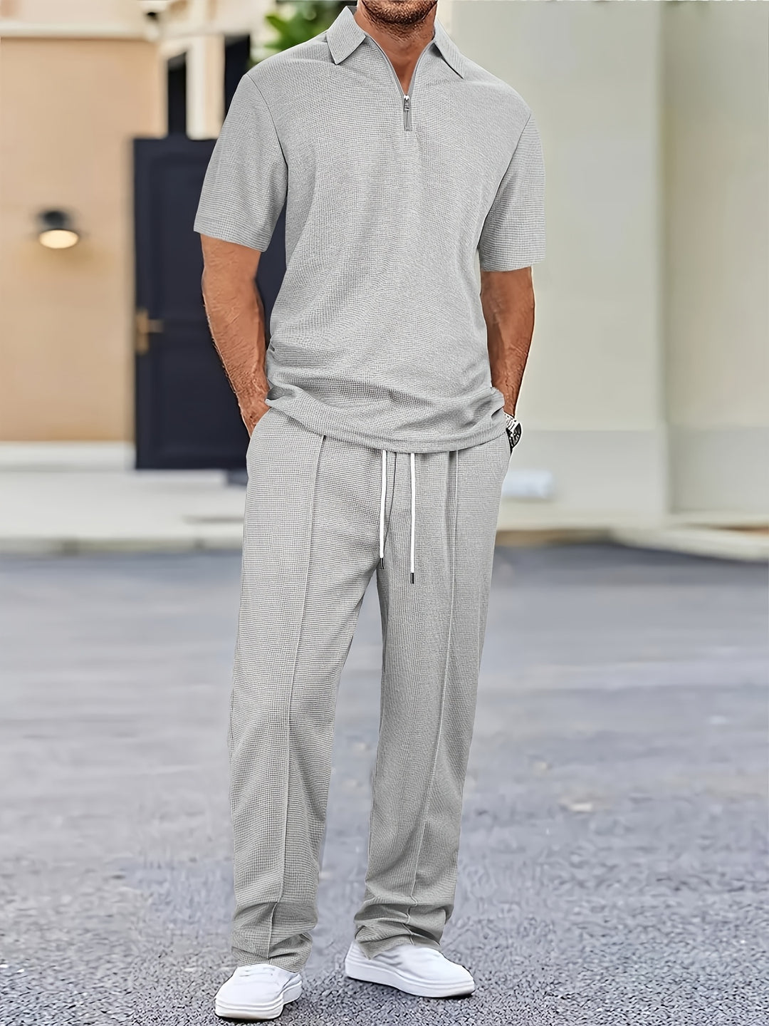 Fleur De Luxe - Ensemble Polo & Pantalon Homme