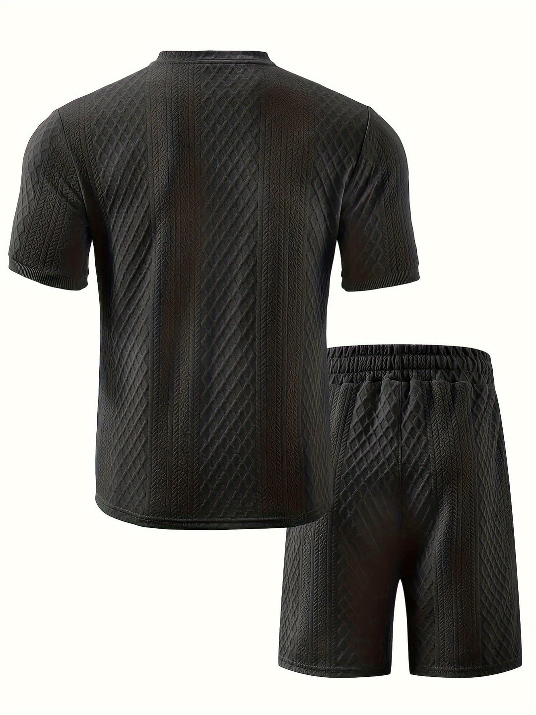 Fleur De Luxe - Ensemble Homme à Motif Texturé