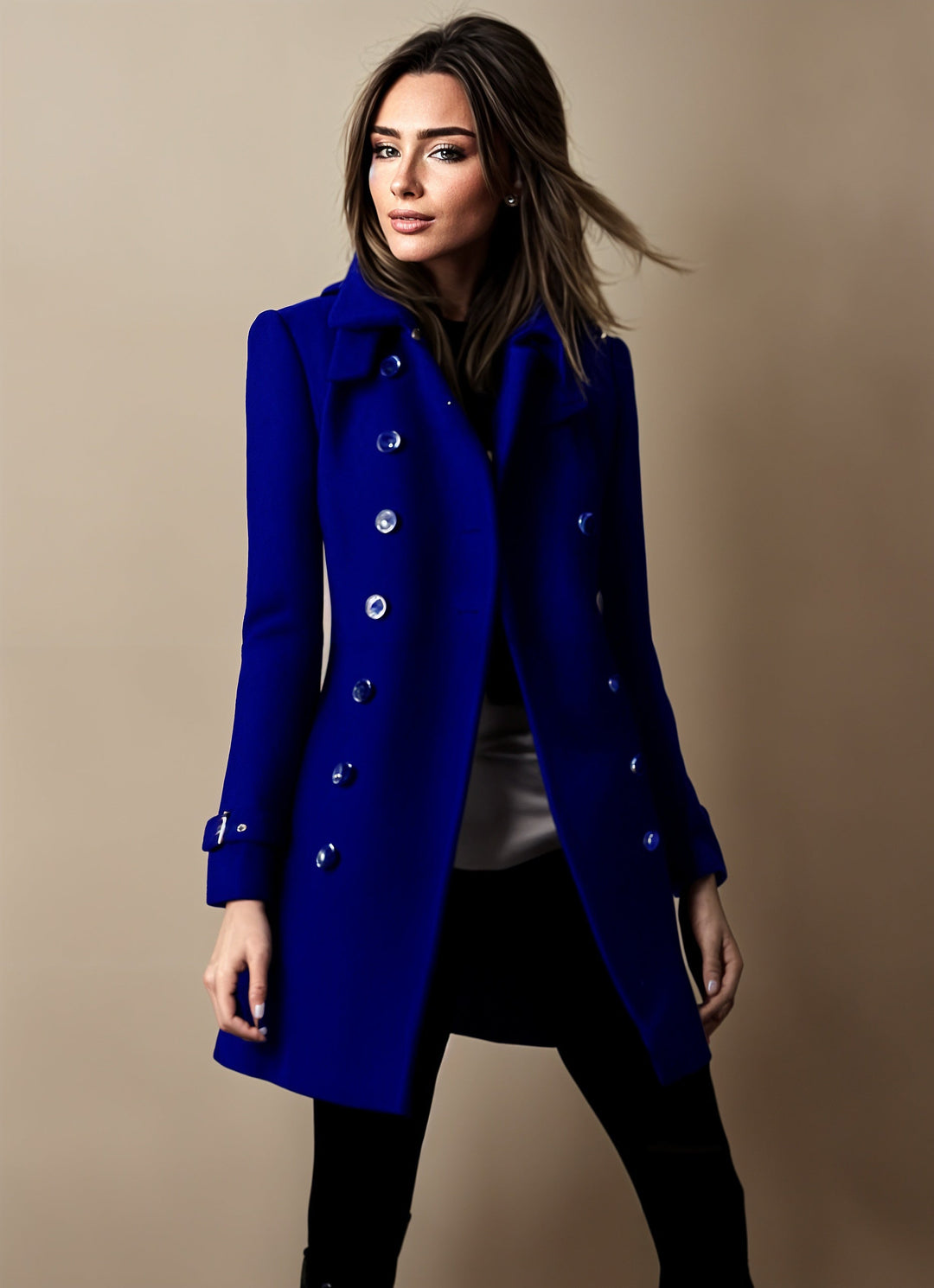 Catherine | Manteau trench double bouton Linda