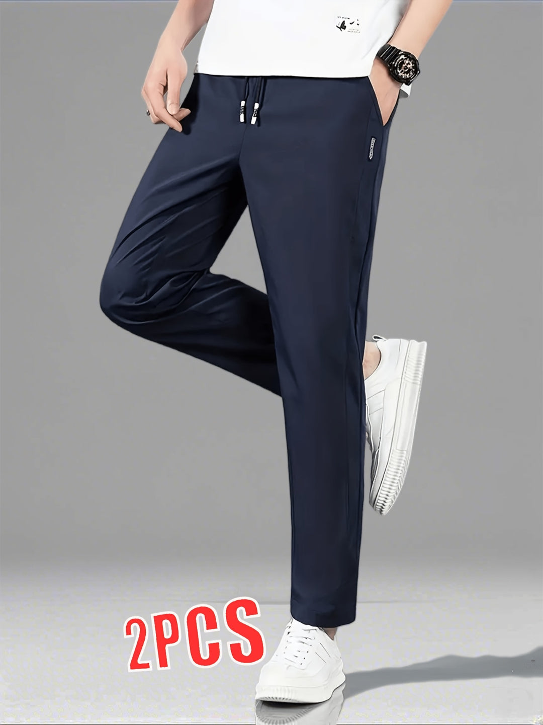 Fleur De Luxe - Pack 1+1 Pantalons Homme
