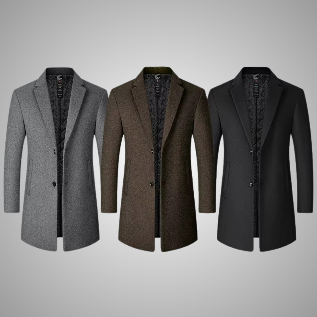 FLORENT | Manteau Long en Laine