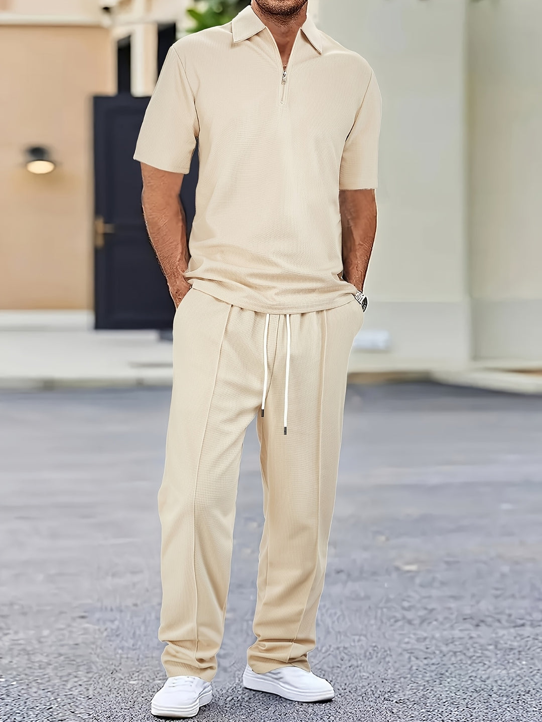 Fleur De Luxe - Ensemble Polo & Pantalon Homme