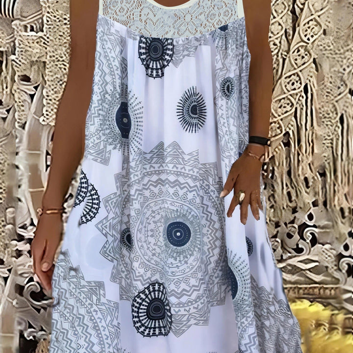Fleur De Luxe - Robe Bohème Évasée