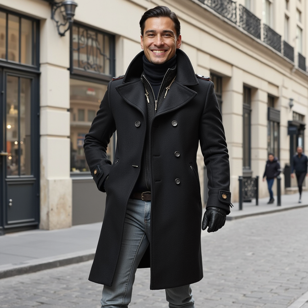 LUCAS | Manteau d'hiver élégant
