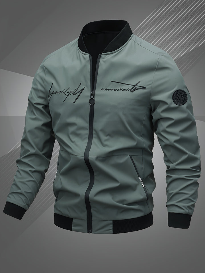 Fleur De Luxe - Veste Streetwear Zippée Homme