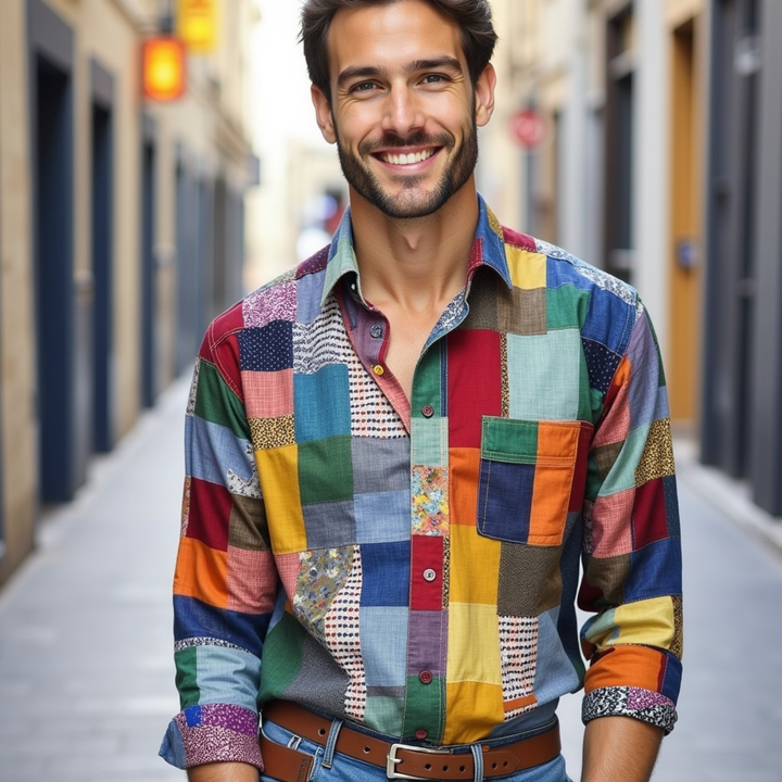 MIRO | CHEMISE ÉLÉGANTE AVEC POCHE PRATIQUE