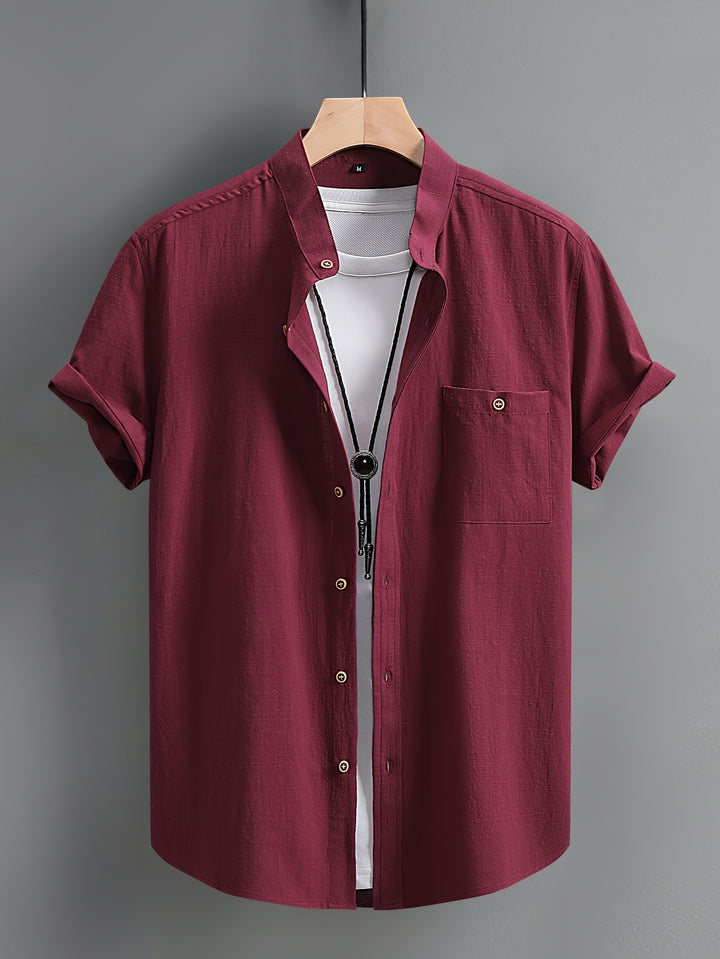 Fleur De Luxe - Chemise Décontractée Homme