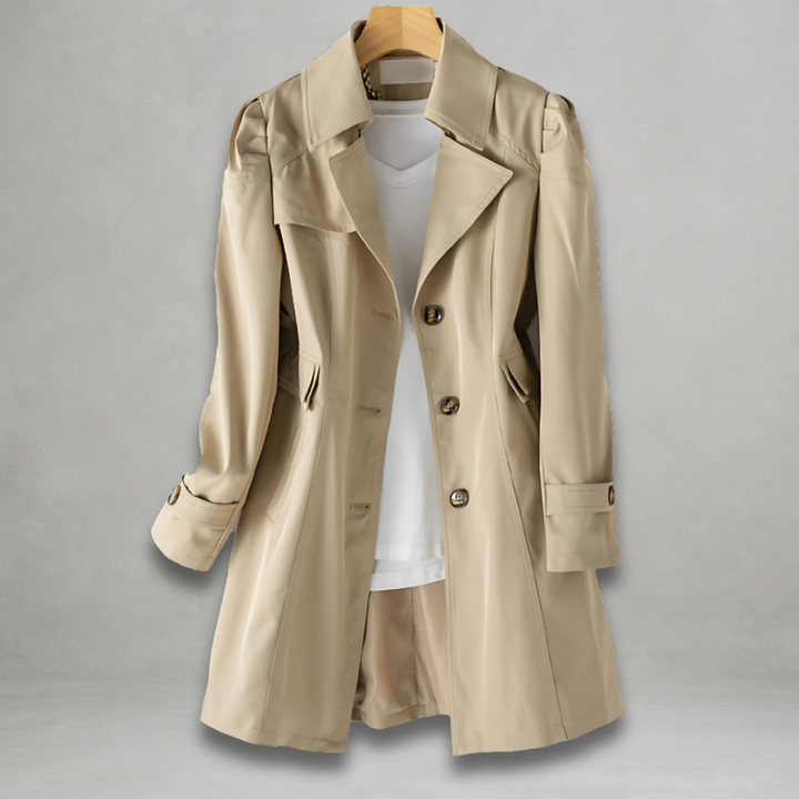 Fleur De Luxe - Trench Élégant Femme