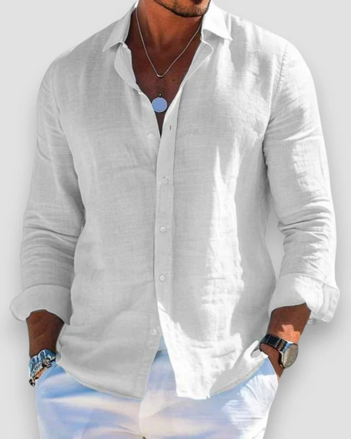 Fleur De Luxe - Chemise décontractée pour homme