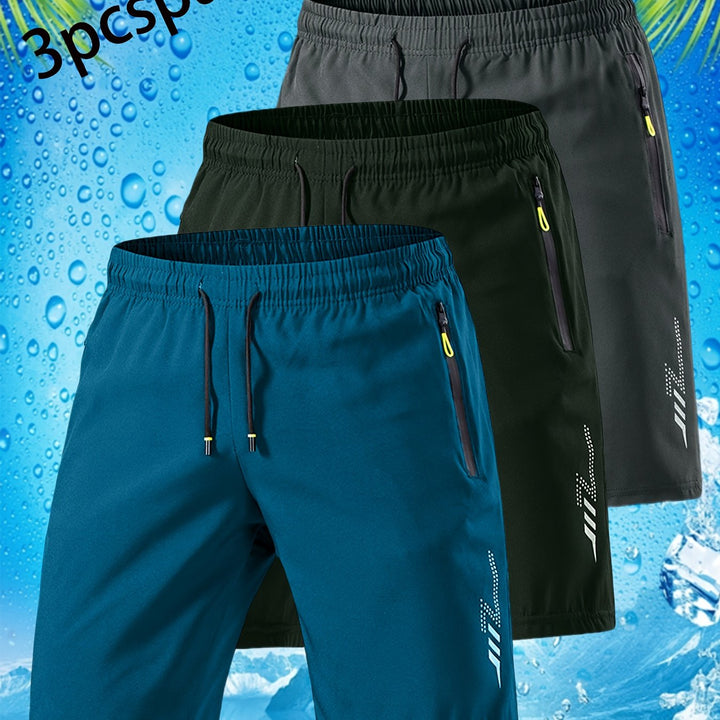 Fleur De Luxe - Pack de 3 Shorts Sport Homme