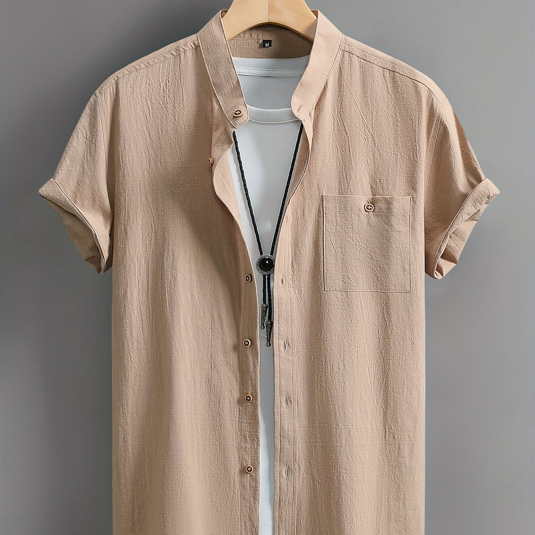 Fleur De Luxe - Chemise Décontractée Homme