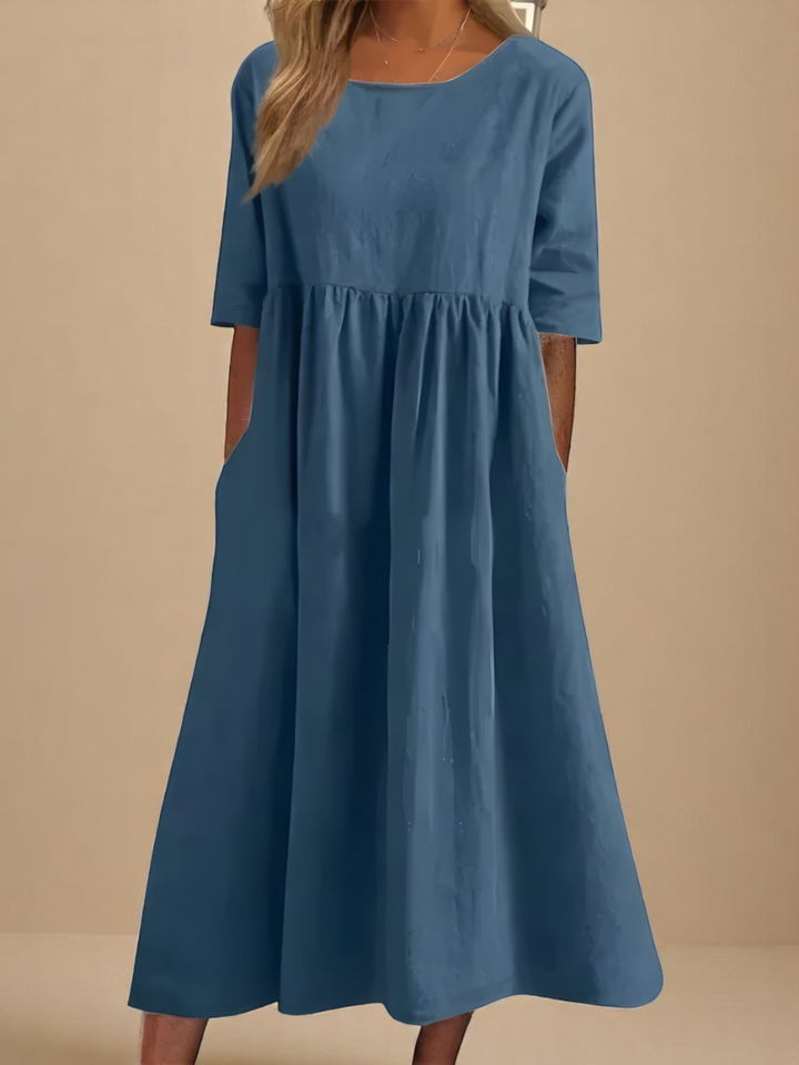 Fleur De Luxe - Robe Ample Mi-Longue