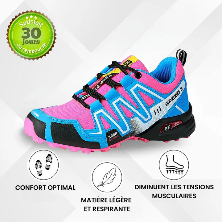 OrthoTrail™ – Chaussures de marche à confort orthopédique femme