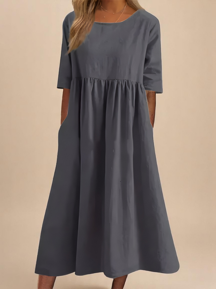 Fleur De Luxe - Robe Ample Mi-Longue