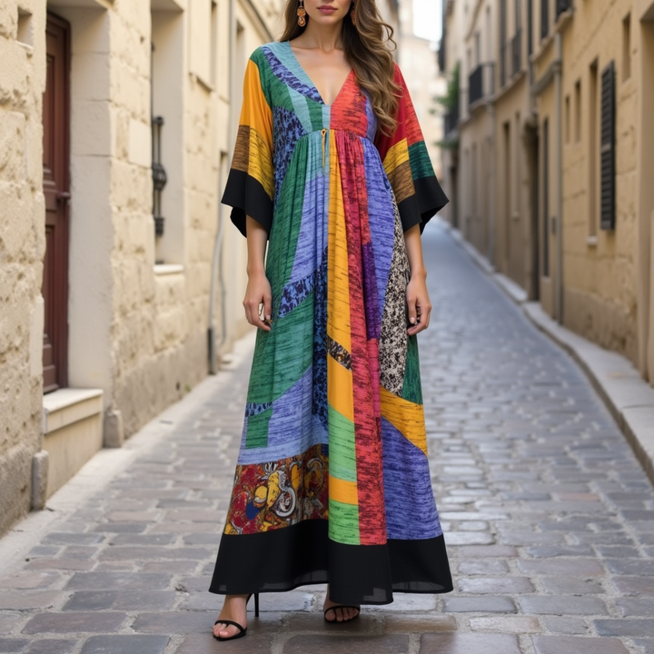 Diede - Robe colorée