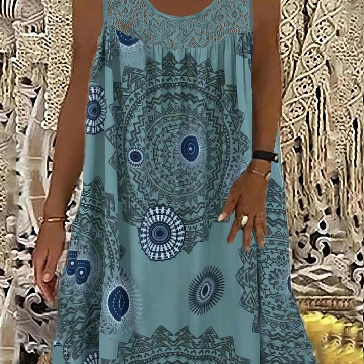 Fleur De Luxe - Robe Bohème Évasée
