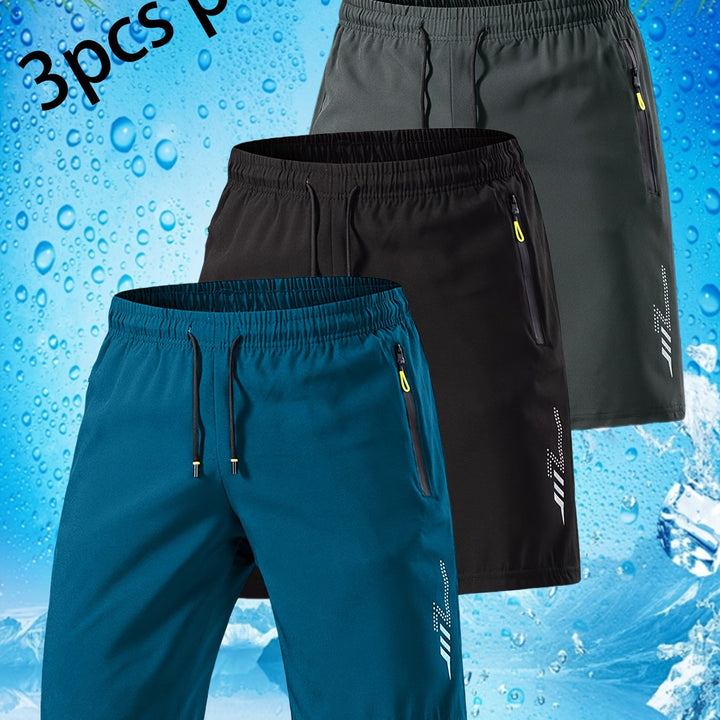 Fleur De Luxe - Pack de 3 Shorts Sport Homme