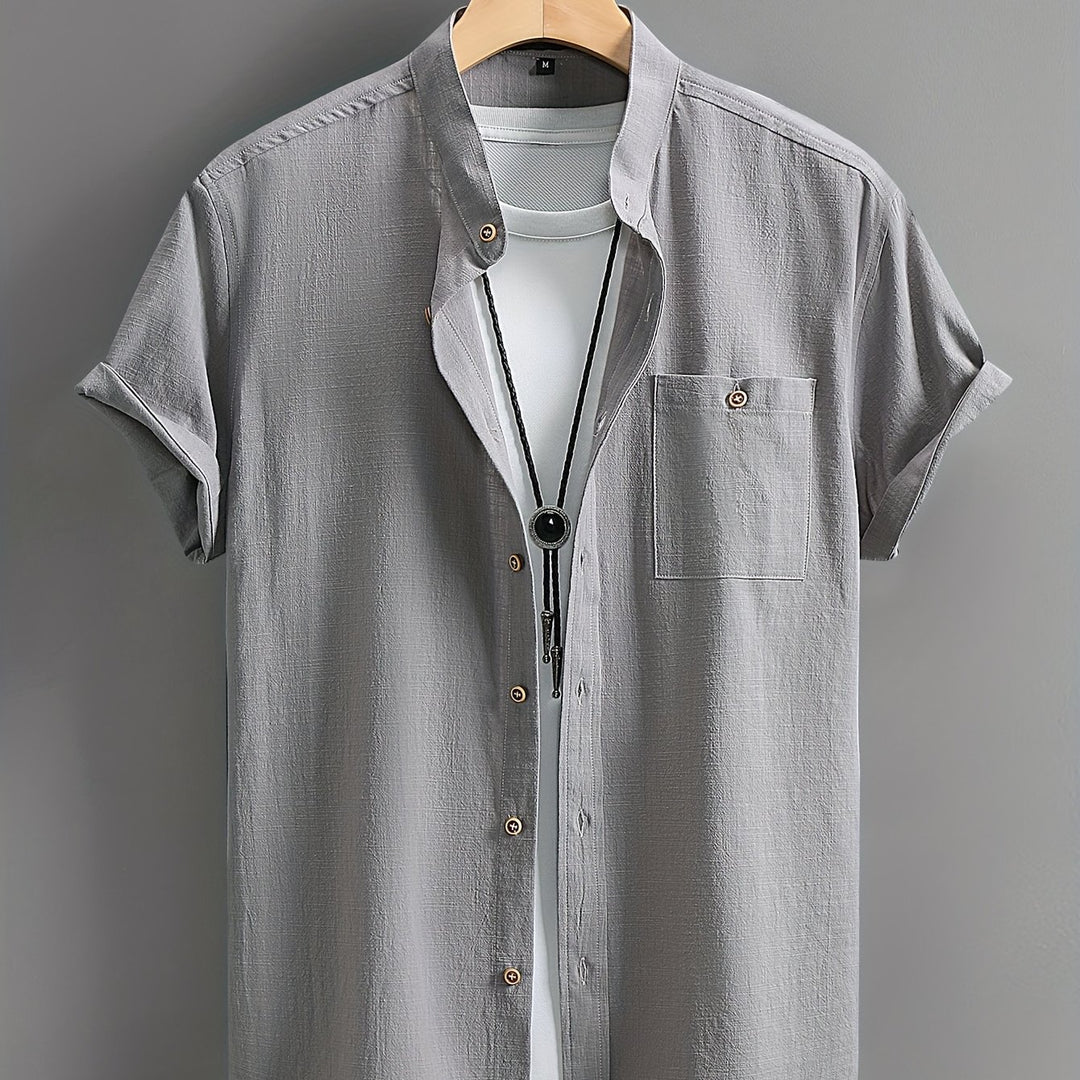 Fleur De Luxe - Chemise Décontractée Homme