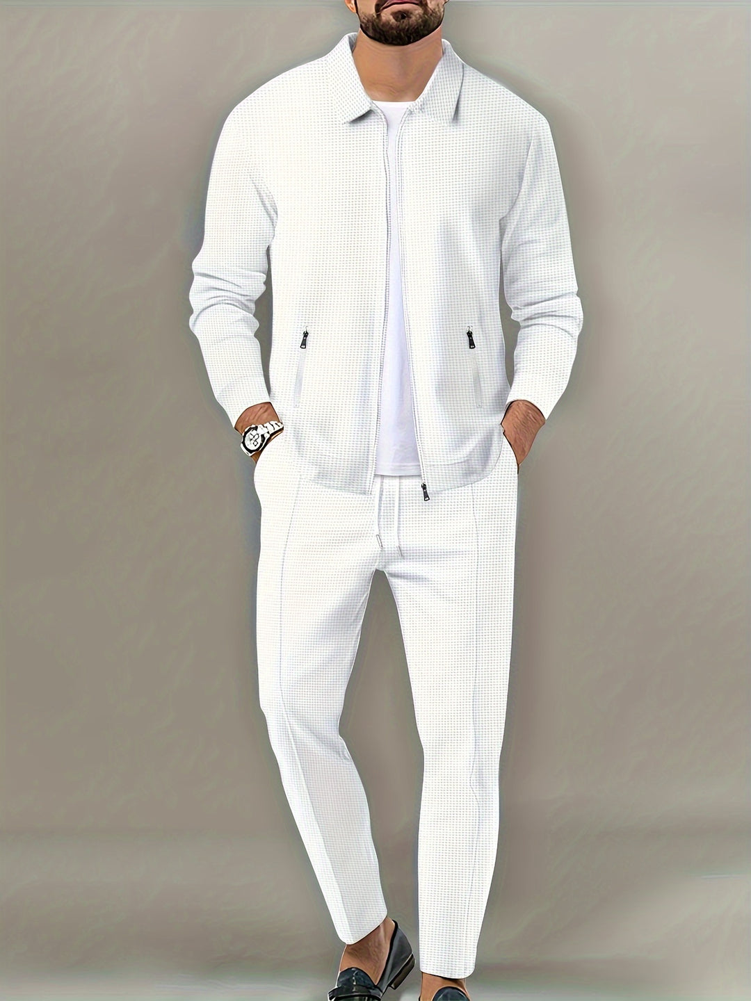 Fleur De Luxe - Ensemble Costume Décontracté Homme