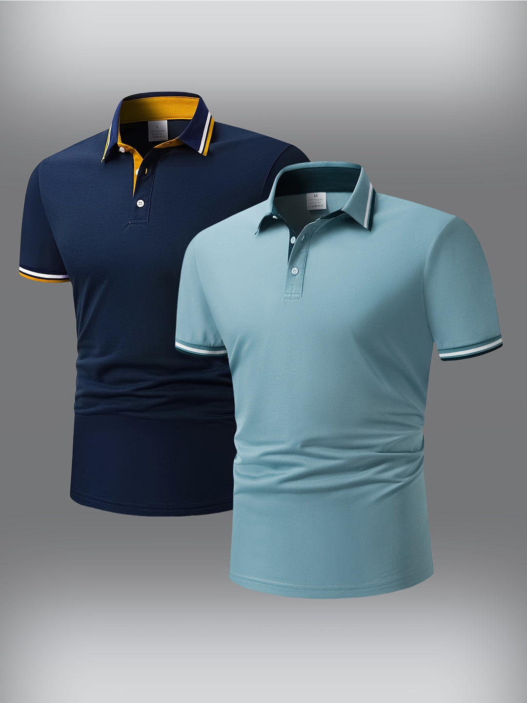 Fleur De Luxe - Pack de 2 Polos Homme