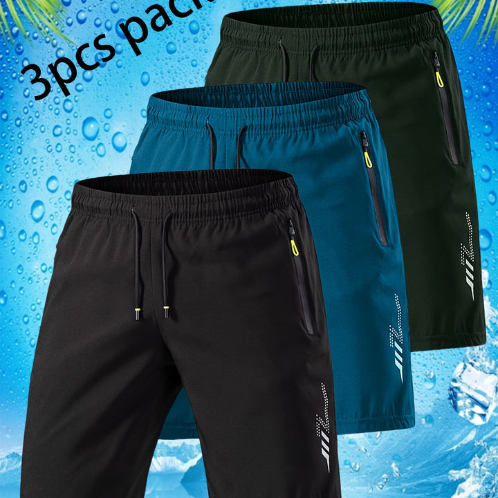 Fleur De Luxe - Pack de 3 Shorts Sport Homme