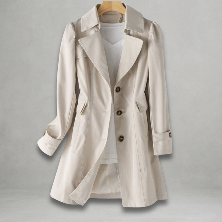 Fleur De Luxe - Trench Élégant Femme