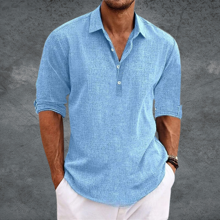 Fleur De Luxe - Chemise Hugo – Élégance Décontractée