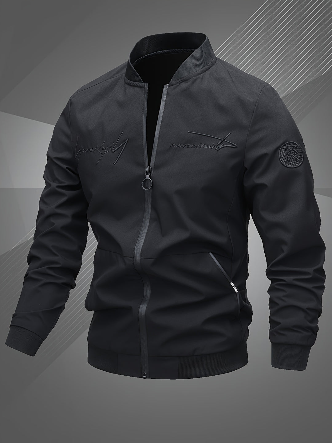 Fleur De Luxe - Veste Streetwear Zippée Homme