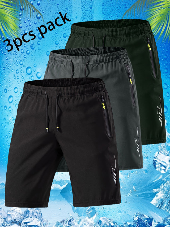 Fleur De Luxe - Pack de 3 Shorts Sport Homme