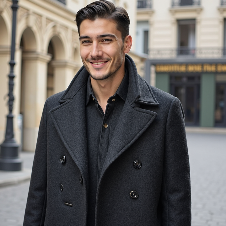 FLORENT | Manteau Long en Laine