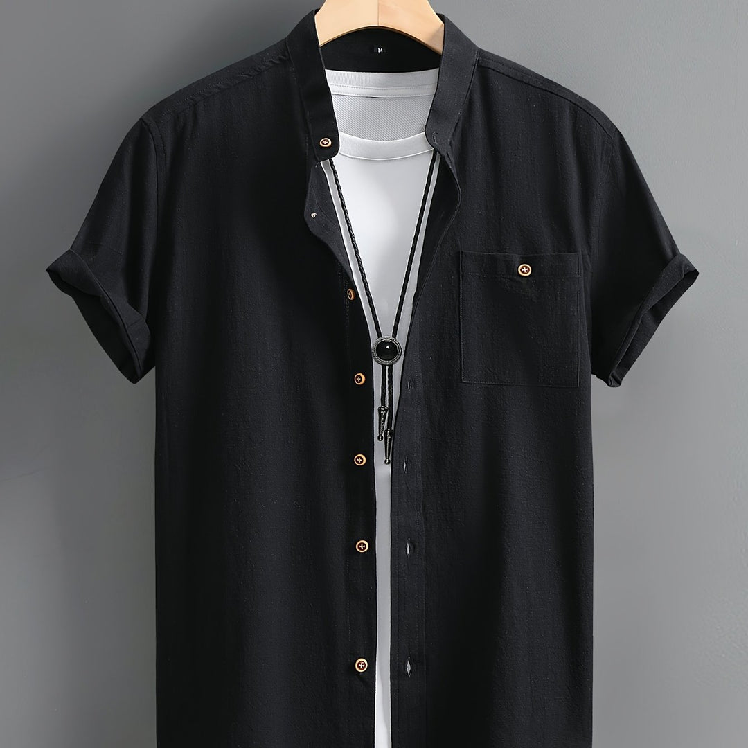 Fleur De Luxe - Chemise Décontractée Homme
