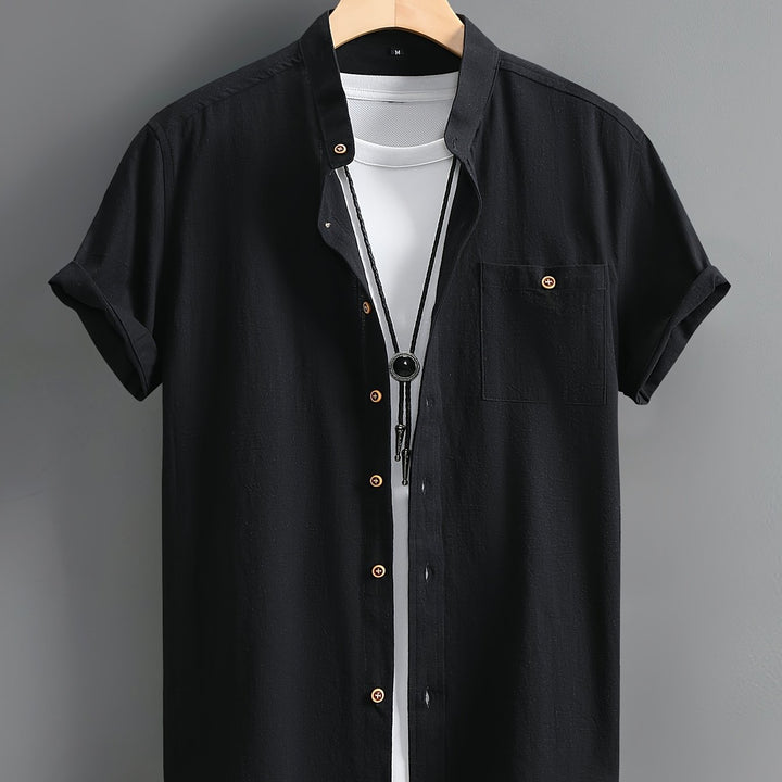 Fleur De Luxe - Chemise Décontractée Homme