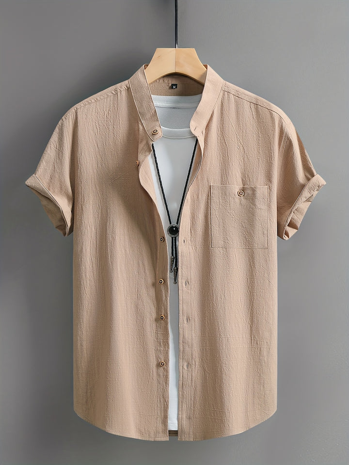 Fleur De Luxe - Chemise Décontractée Homme