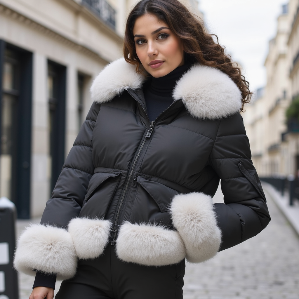 CHARLENE | Doudoune glamour
