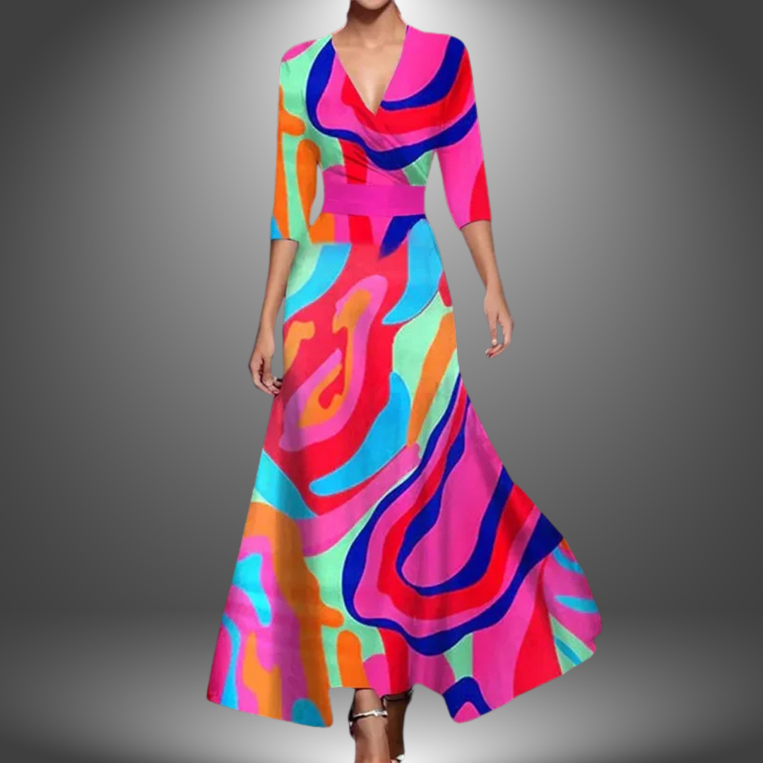 Semelle | Robe longue artisanale pour femme