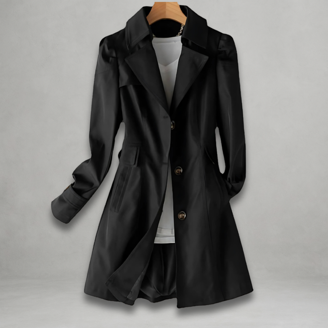 Fleur De Luxe - Trench Élégant Femme