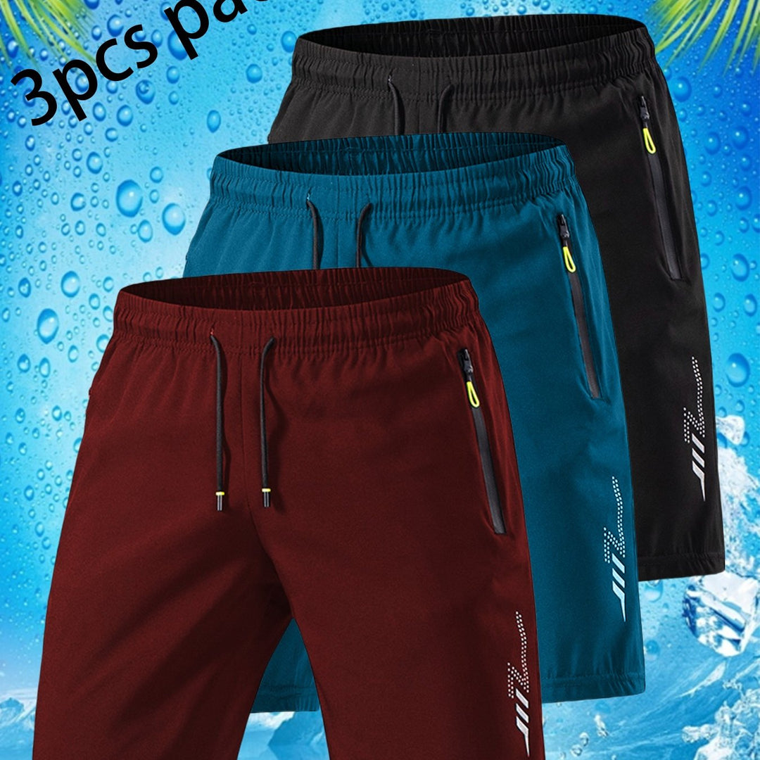 Fleur De Luxe - Pack de 3 Shorts Sport Homme