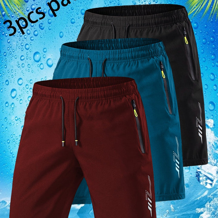 Fleur De Luxe - Pack de 3 Shorts Sport Homme