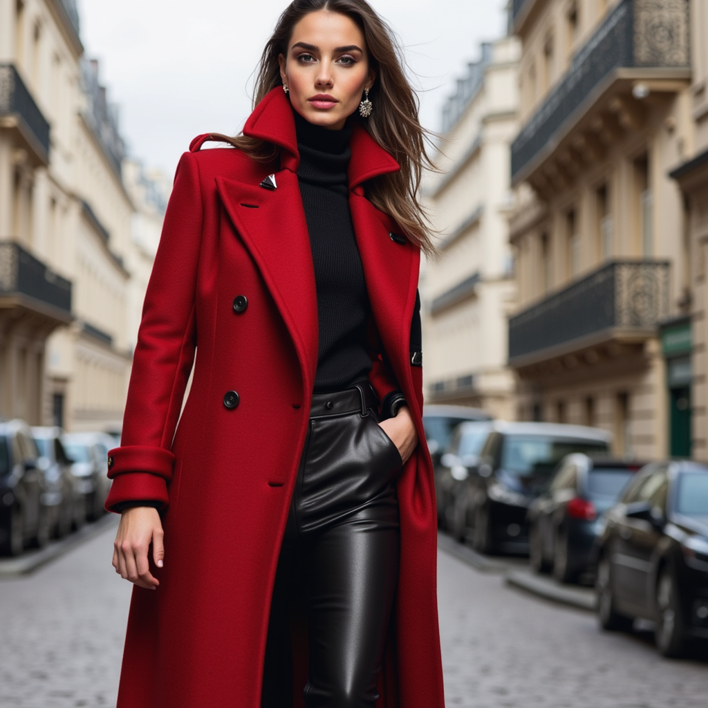 Catherine | Manteau trench double bouton Linda