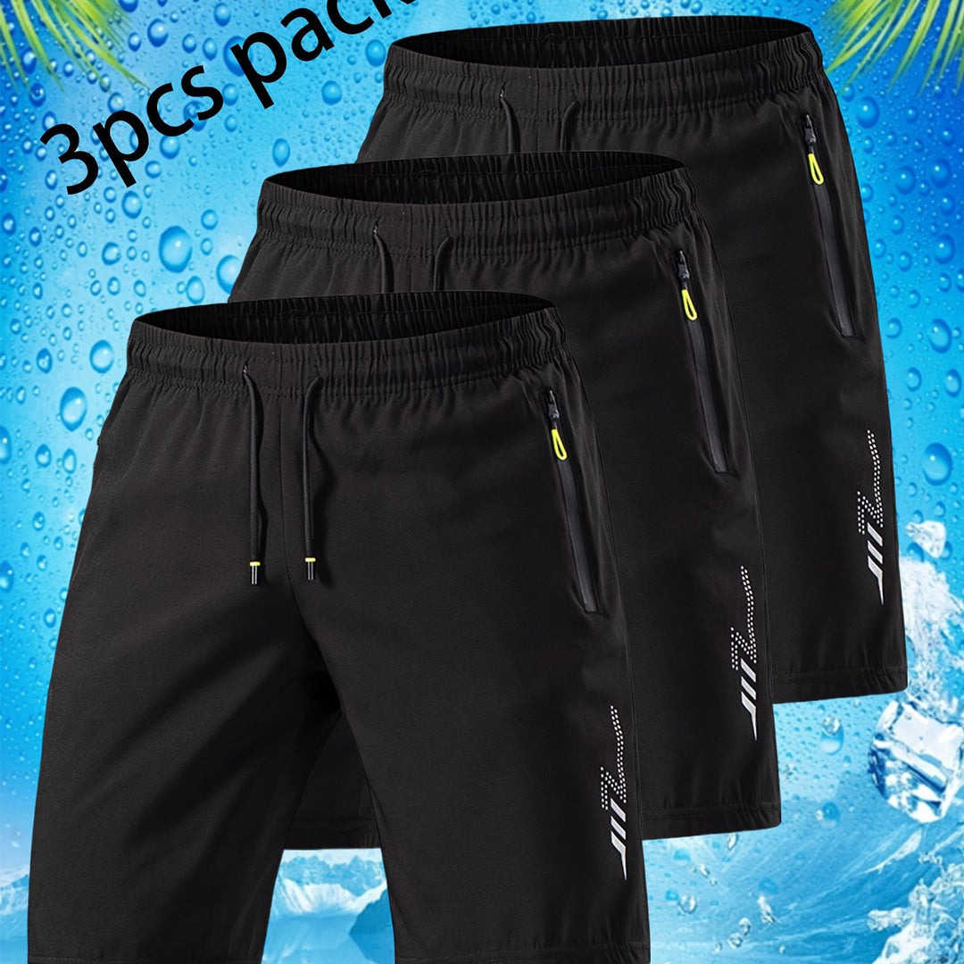 Fleur De Luxe - Pack de 3 Shorts Sport Homme