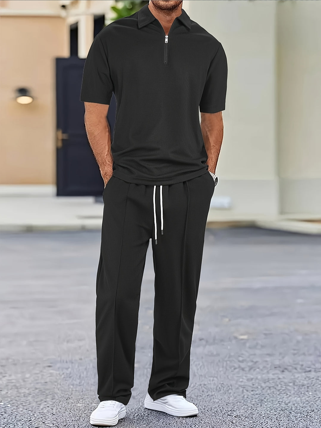 Fleur De Luxe - Ensemble Polo & Pantalon Homme