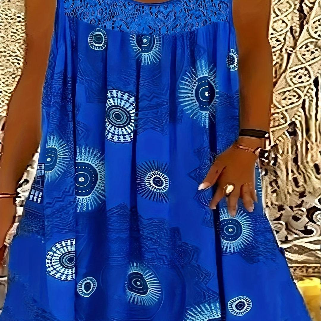 Fleur De Luxe - Robe Bohème Évasée